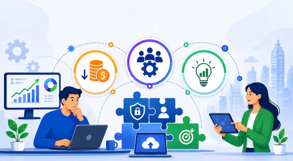 IT consulting support helping small businesses overcome budget, skills, security, and decision-making challenges.