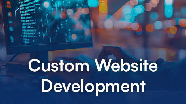 Custom website development