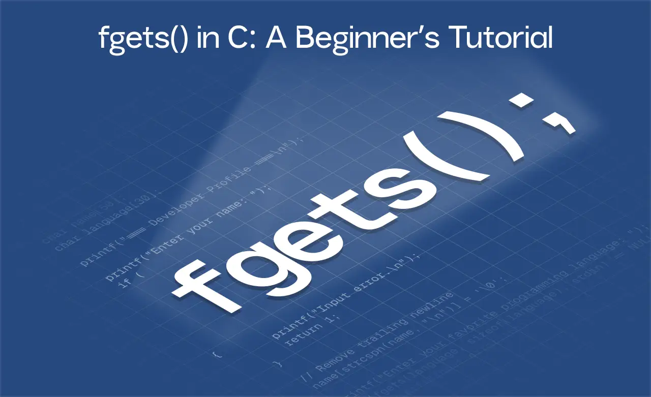 fgets() in C: A Beginner’s Tutorial | Netizens Technologies