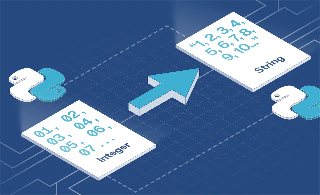 How to convert integer to string in Python