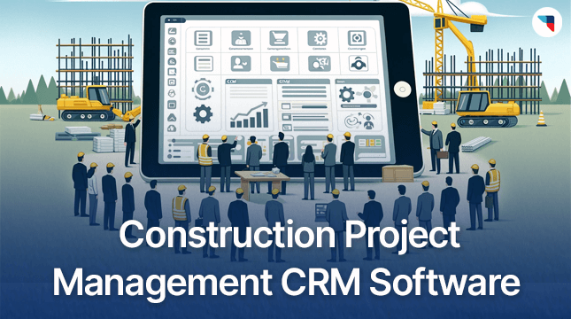 Construction project management CRM software-main