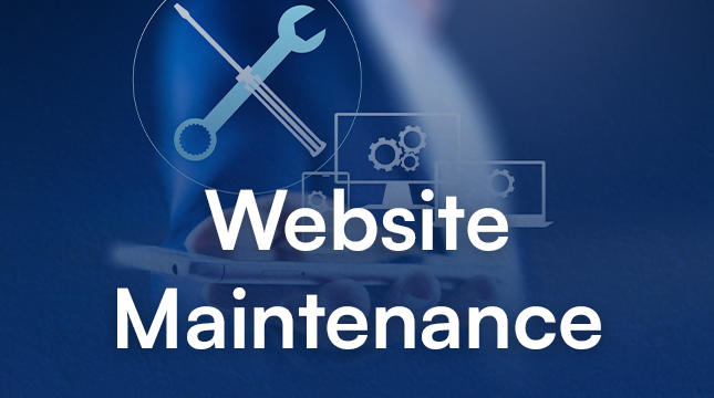 Website maintenance